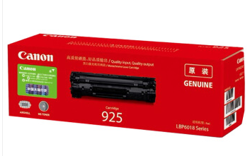 佳能（Canon）CRG-925 硒鼓（适用于LBP6018/LBP6018w/LBP6018L/iC MF3010